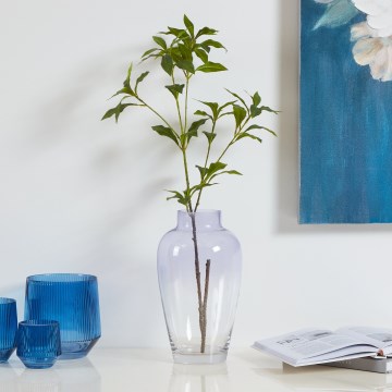 Eglo 421356 - Glasvas KENYASI 27x15,5 cm lila