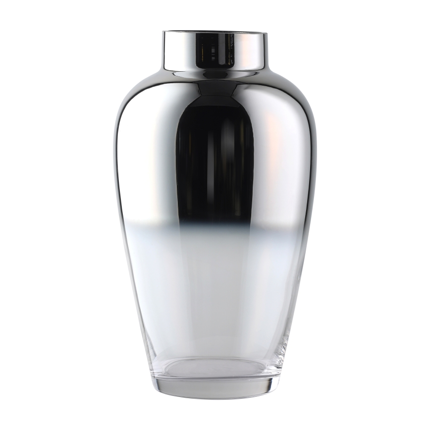 Eglo 421359 - Glasvas KENYASI 27x15,5 cm blank krom