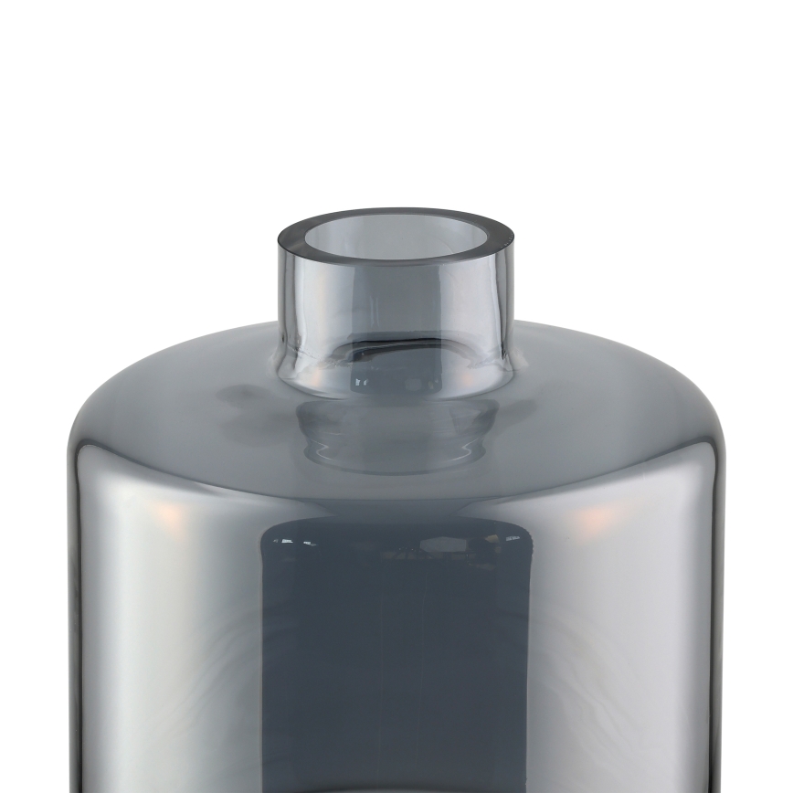 Eglo 421385 - Glasvas NABAS 24,5x21 cm svart/rökfärgad