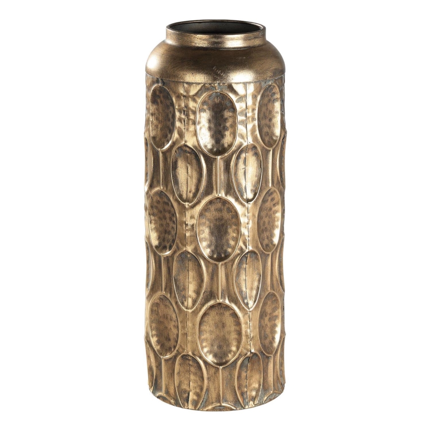 Eglo 421631 - Metallvas LENGGENG 47,5x18 cm guldfärgad