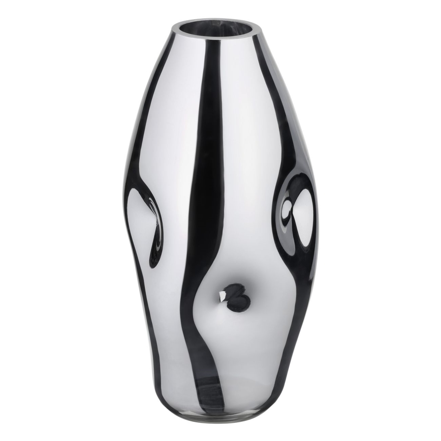 Eglo 421682 - Glasvas XIPORAI 28,5x14,5 cm blank krom