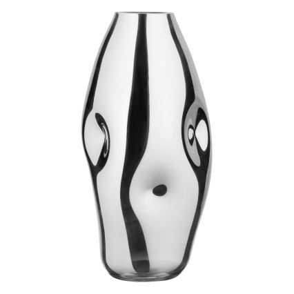 Eglo 421682 - Glasvas XIPORAI 28,5x14,5 cm blank krom