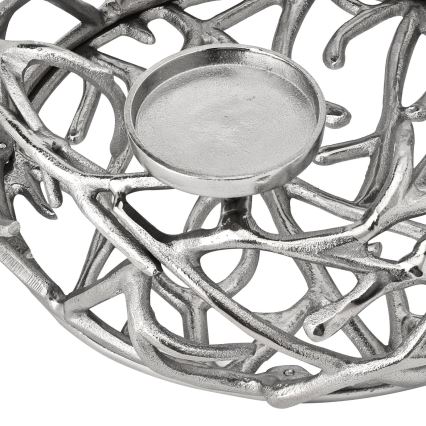 Eglo - Ljusstake 13,5x35 cm silver