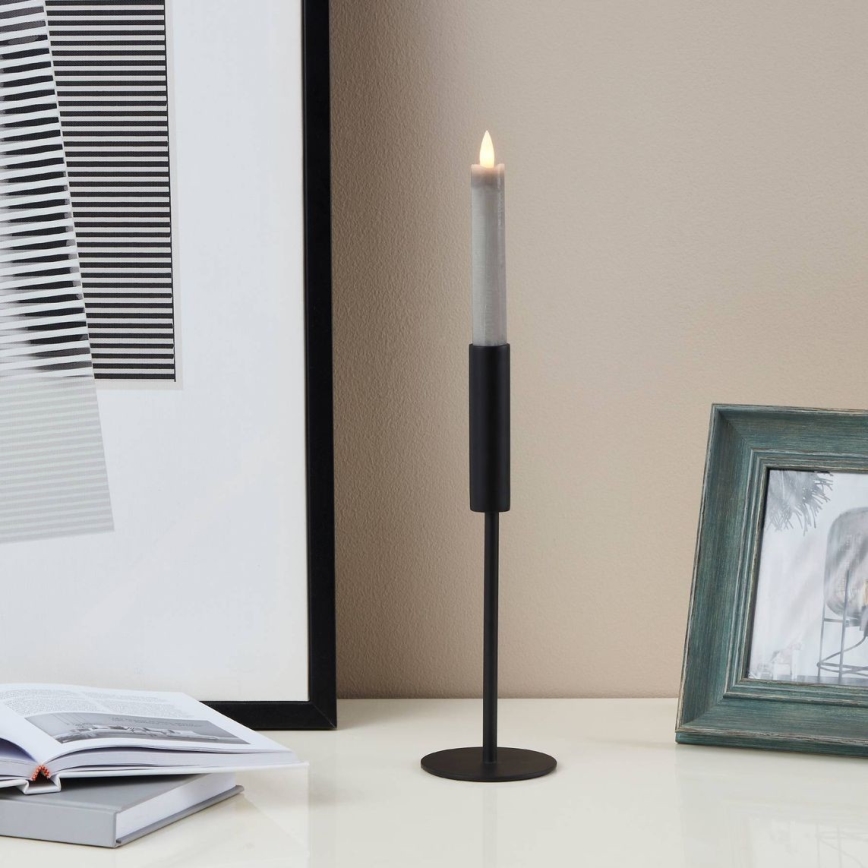 Eglo 422223 - SET 2x LED-ljusstake ANTANABE LED/1xAAA 15 cm grå