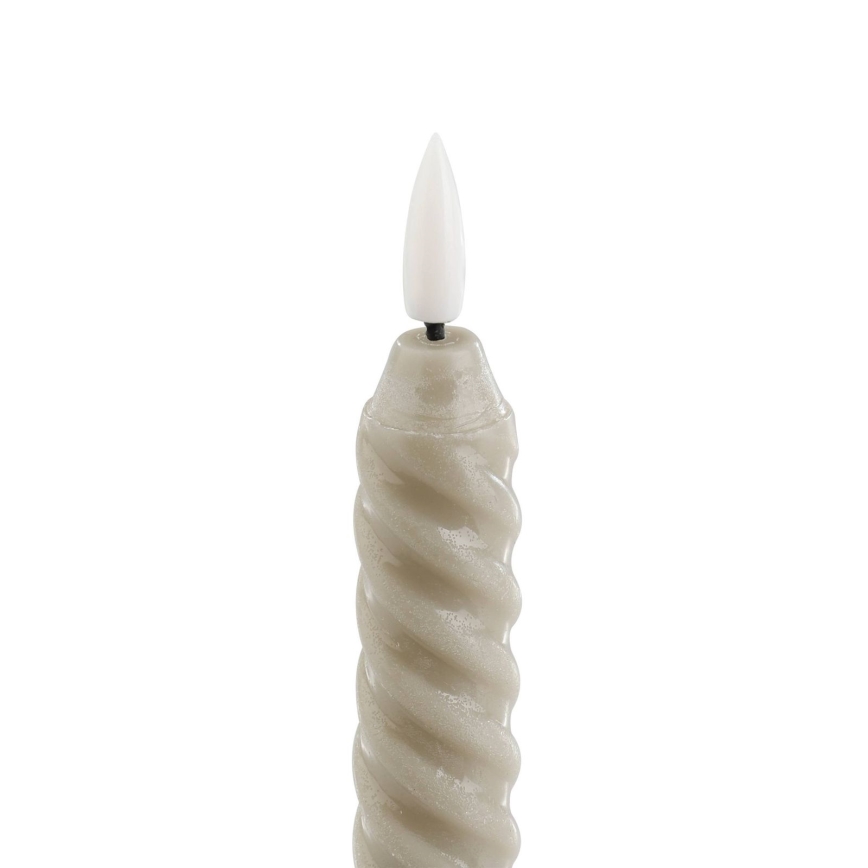 Eglo - SET 2x LED ljus LED/1xAAA 24,5 cm beige