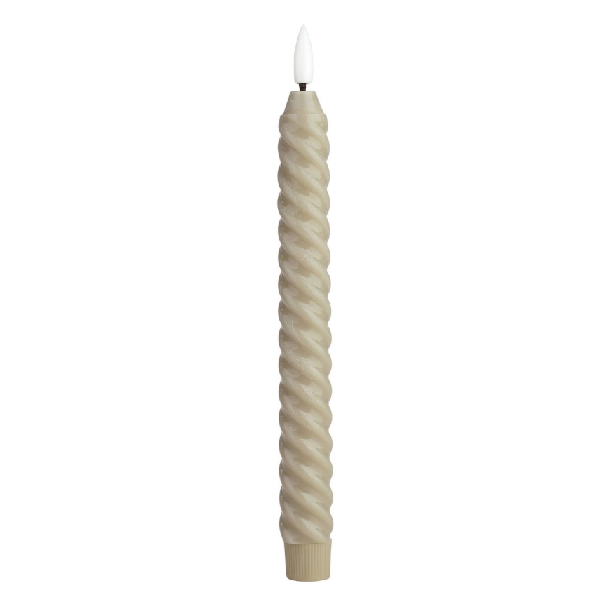 Eglo - SET 2x LED ljus LED/1xAAA 24,5 cm beige