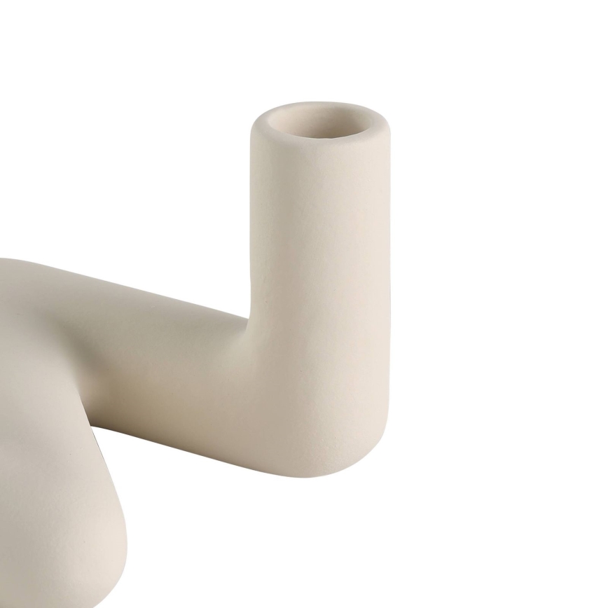 Eglo - Ljusstake 13,3x12,5 cm krämvit