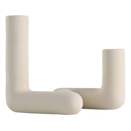 Eglo - Ljusstake 13,3x12,5 cm krämvit