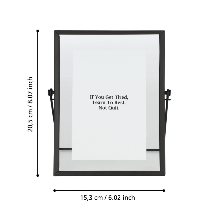 Eglo - Fotoram 10x15 cm svart