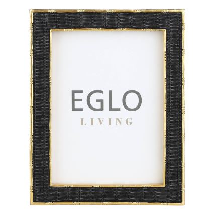 Eglo - Fotoram 13x18 cm svart/guld
