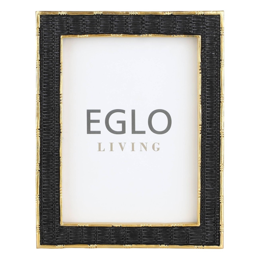 Eglo - Fotoram 13x18 cm svart/guld