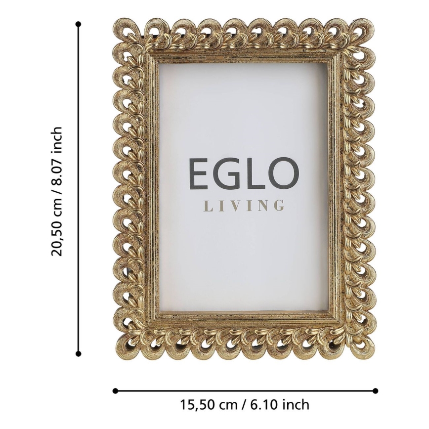 Eglo - Fotoram 10x15 cm guld