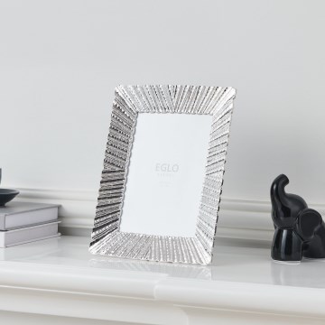 Eglo 423221 - Fotoram BUGRINO 13x18 cm silverfärgad