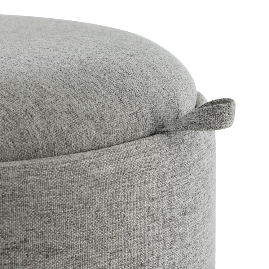 Eglo - KIT 2x Taburett diameter 34,5/39 cm grå