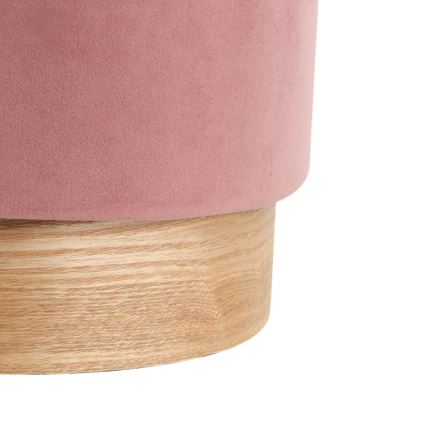 Eglo - KIT 2x Taburett diameter 30,5/37 cm rosa