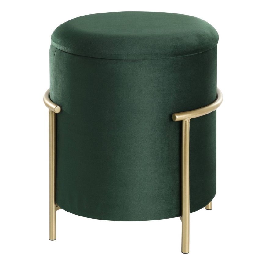 Eglo - Taburett 46x41 cm grön/guld