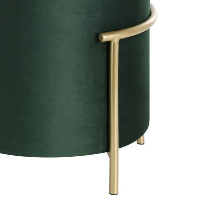 Eglo - Taburett 46x41 cm grön/guld