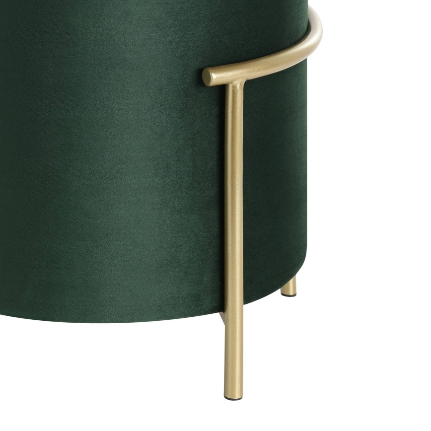 Eglo - Taburett 46x41 cm grön/guld