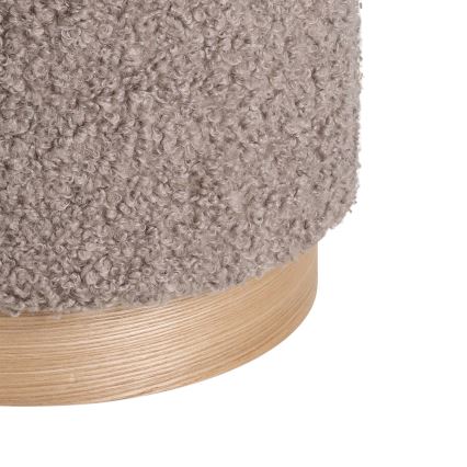 Eglo - KIT 2x Taburett diameter 31,5/38,5 cm brun