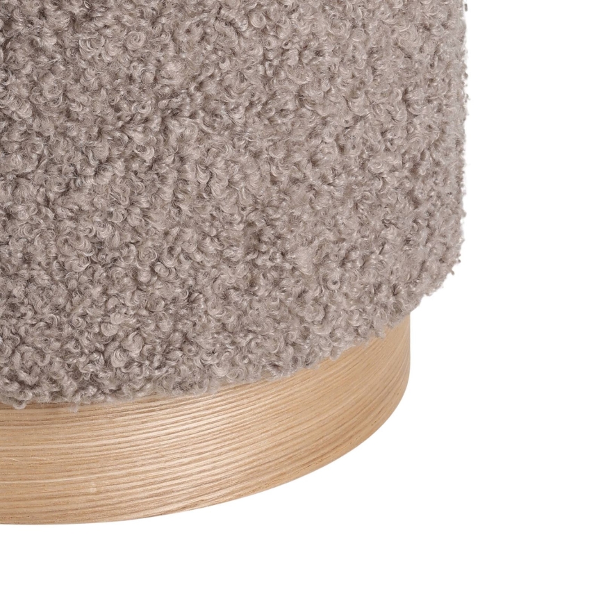 Eglo - KIT 2x Taburett diameter 31,5/38,5 cm brun