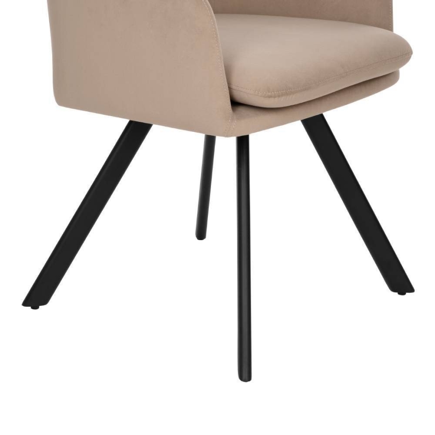 Eglo 424942 - Fåtölj APALIT 86x60 cm beige/svart