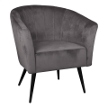 Eglo 424946 - Fåtölj AMPAHA 78x70 cm grå