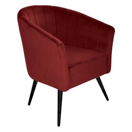 Eglo 424948 - Fåtölj AMPAHA 78x70 cm röd