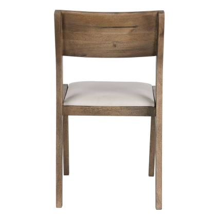 Eglo - Matstol 84x55 cm brun/krämvit