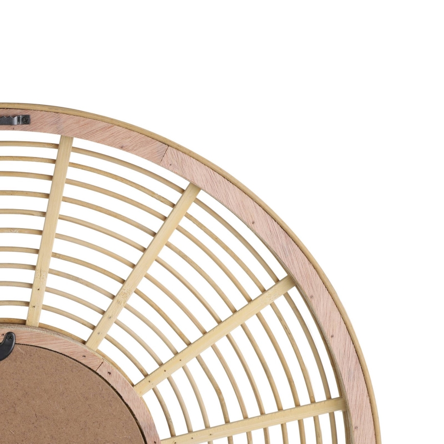 Eglo - Väggspegel Ø 55 cm bambu