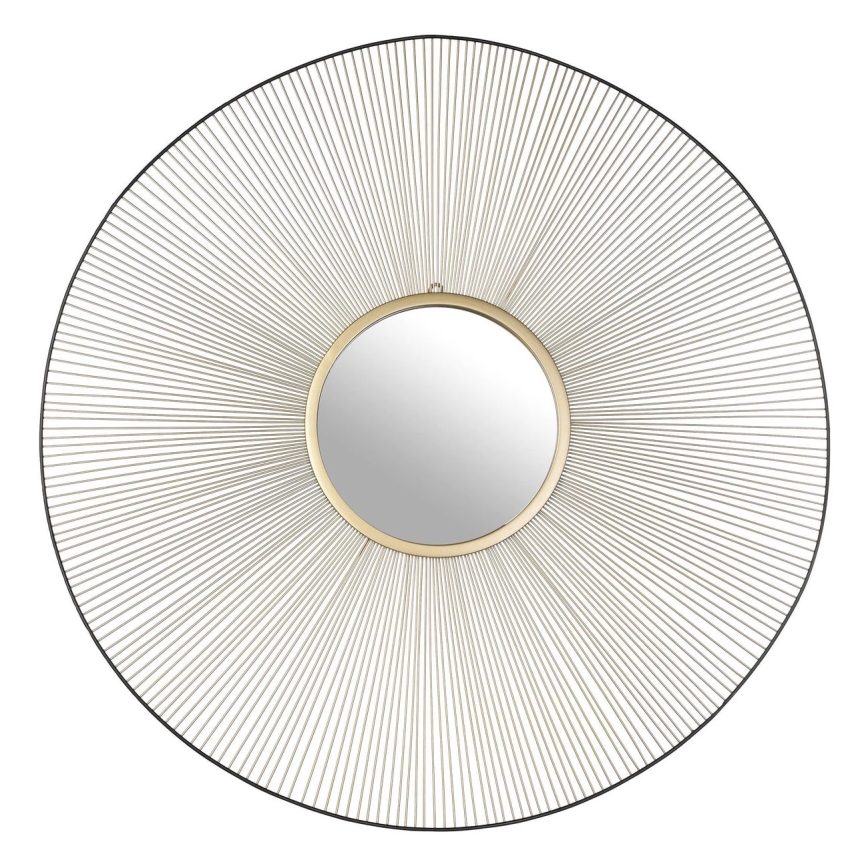 Eglo - Väggspegel Ø 76 cm guld/svart