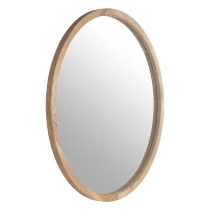 Eglo - Väggspegel Ø 70 cm brun