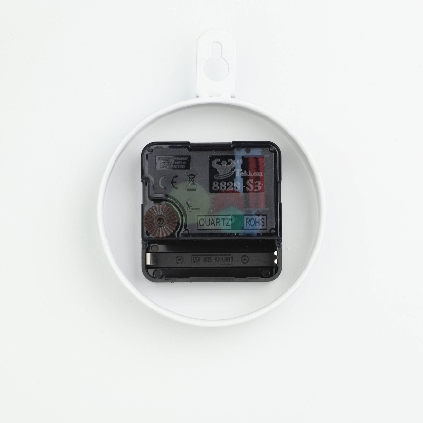 Eglo - Väggklocka 1xAA diameter 30 cm brun