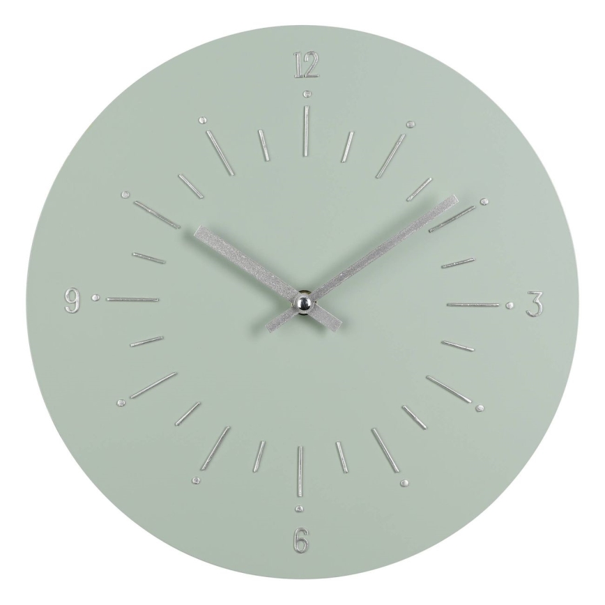 Eglo - Väggklocka 1xAA diameter 30 cm grön