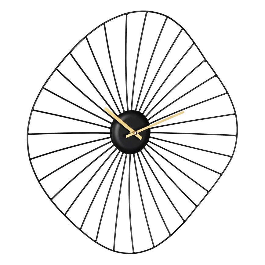 Eglo - Väggklocka 1xAA 50x50 cm svart