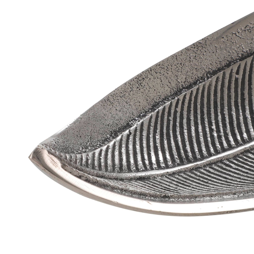 Eglo - Dekorativt bricka 14x38,5 cm silver