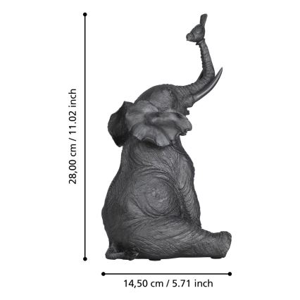 Eglo - Dekoration 28x14,5 cm harts