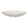 Eglo 427488 - Dekorativ skål KIMITSU Ø 45 cm, silverfärgad