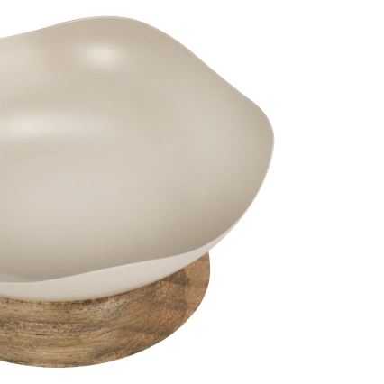 Eglo - Dekorativt bricka diameter 14,5 cm beige