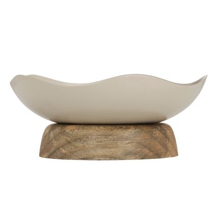 Eglo - Dekorativt bricka diameter 14,5 cm beige