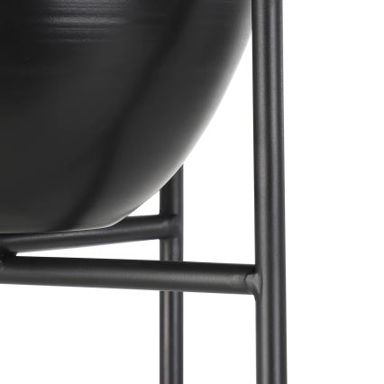 Eglo - Blomkruka av metall 73x23,5 cm svart