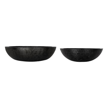 Eglo 428061 - Set om 2 dekorativa skålar OKAYAMA Ø 84 cm svart