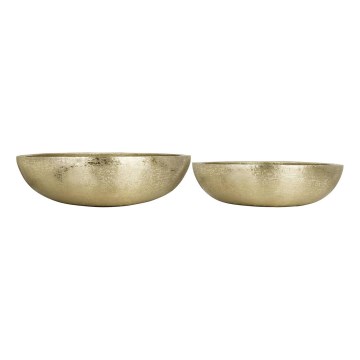Eglo 428062 - Set om 2 dekorationsskålar OKAYAMA Ø 84 cm, guldfärgade