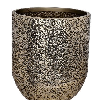 Eglo - Blomkruka av metall 50x42 cm guld