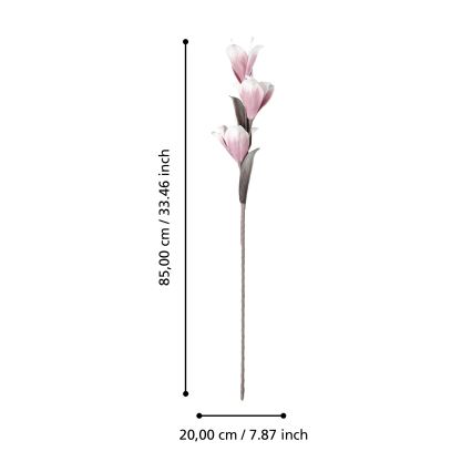 Eglo - Plastblomma 85 cm rosa