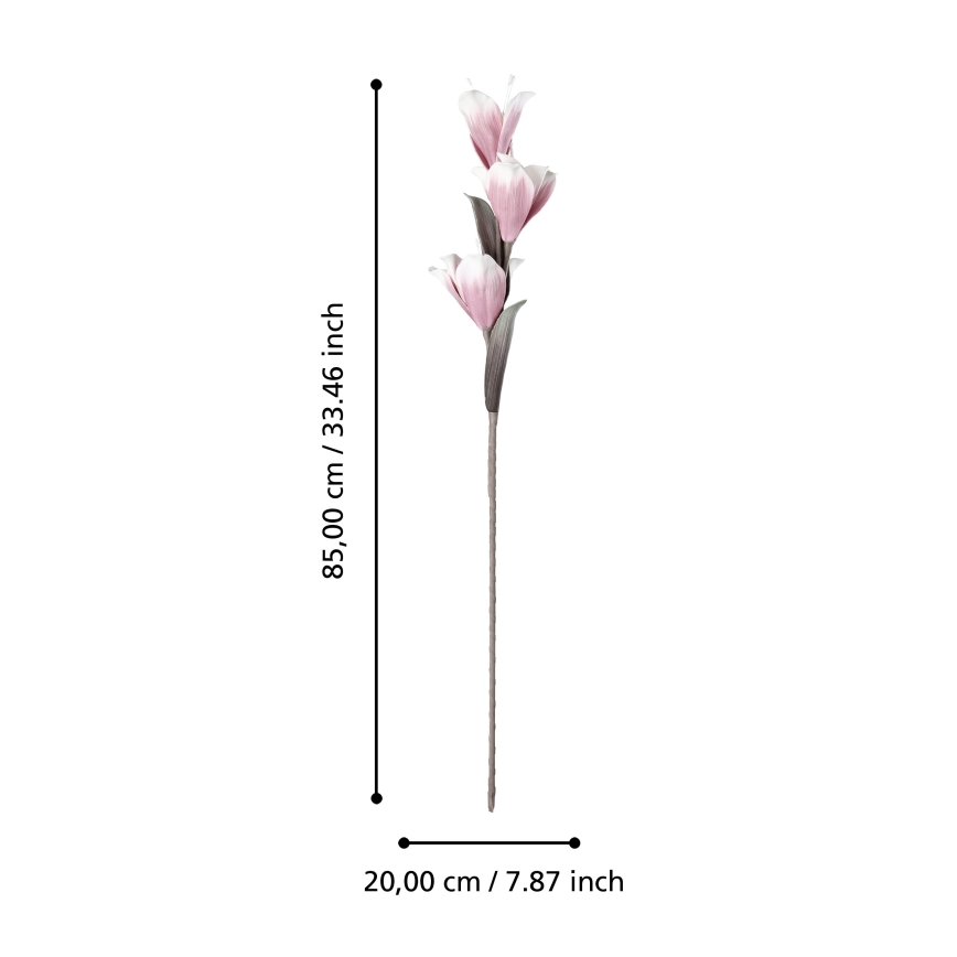 Eglo - Plastblomma 85 cm rosa