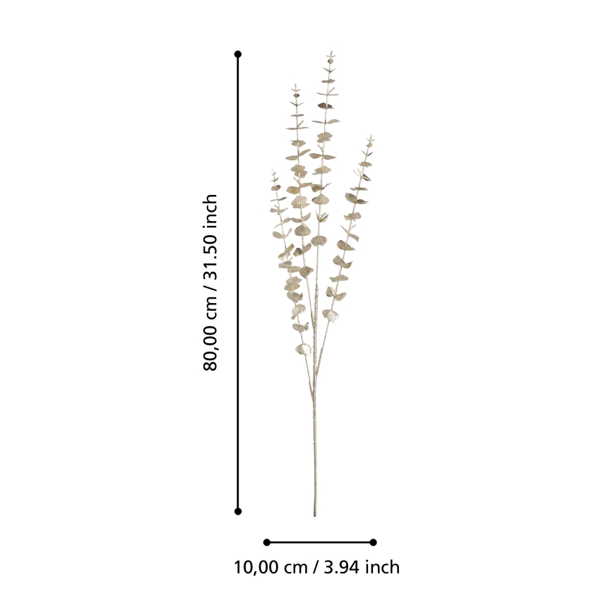 Eglo - Plastblomma 80 cm guld