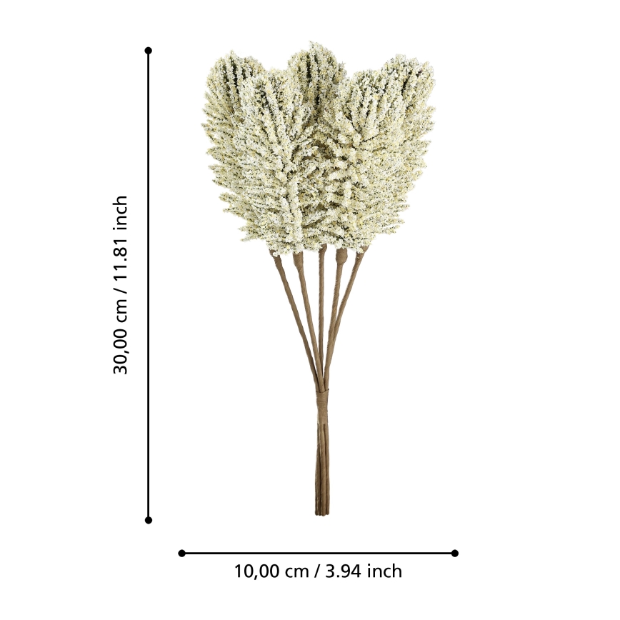 Eglo - Plastblomma 30 cm gul