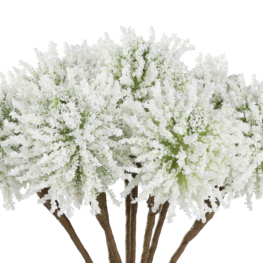 Eglo - Plastblomma 19 cm vit