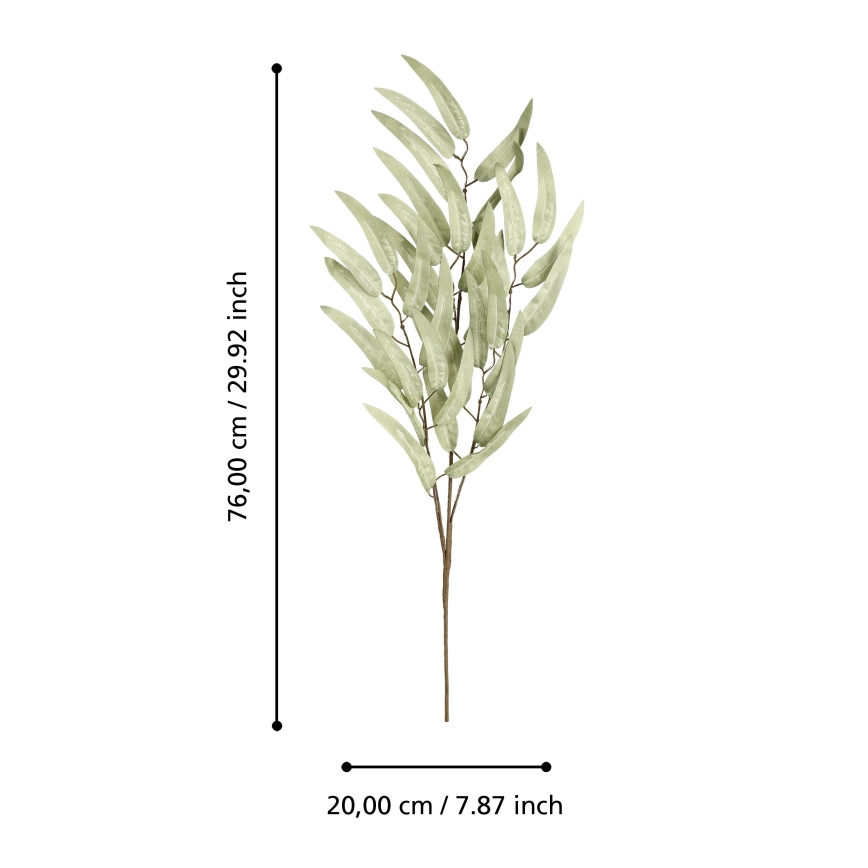 Eglo - Plastblomma 76 cm grön