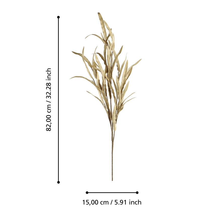 Eglo - Plastblomma 82 cm beige